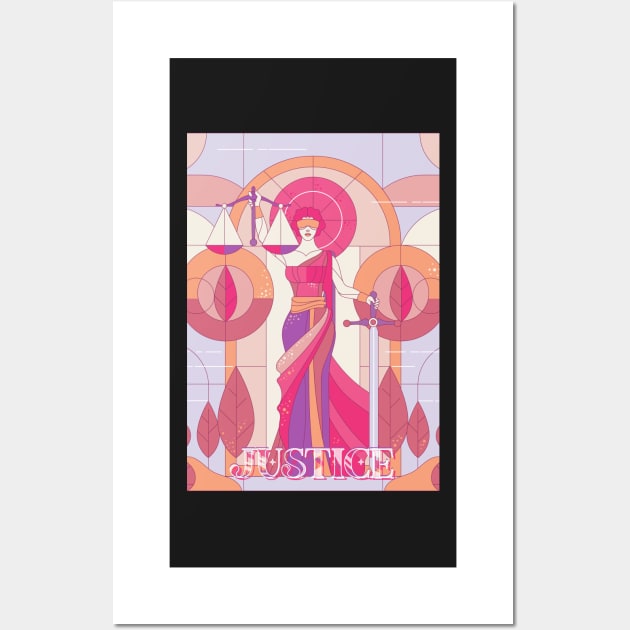 Lady of Justice Themis - Mythology Wall Art by Ravensdesign